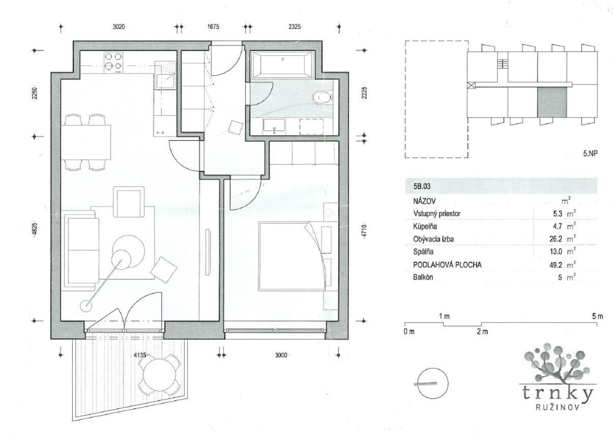 Air-Conditioned, 2 Room Apartment With Terrace 브라티슬라바 외부 사진